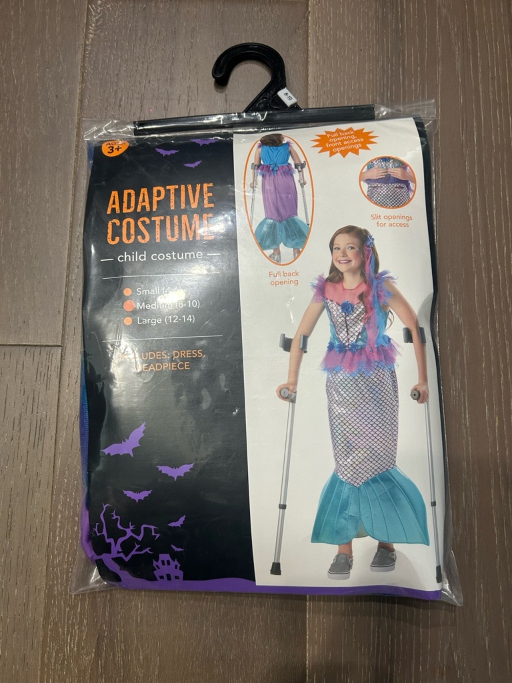 Meijer Adaptive Mermaid child costume. NWT various sizes(38)